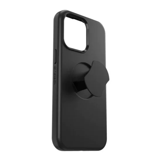 Cover Iphone 15 Pro Symmetry Otter Grip - Black